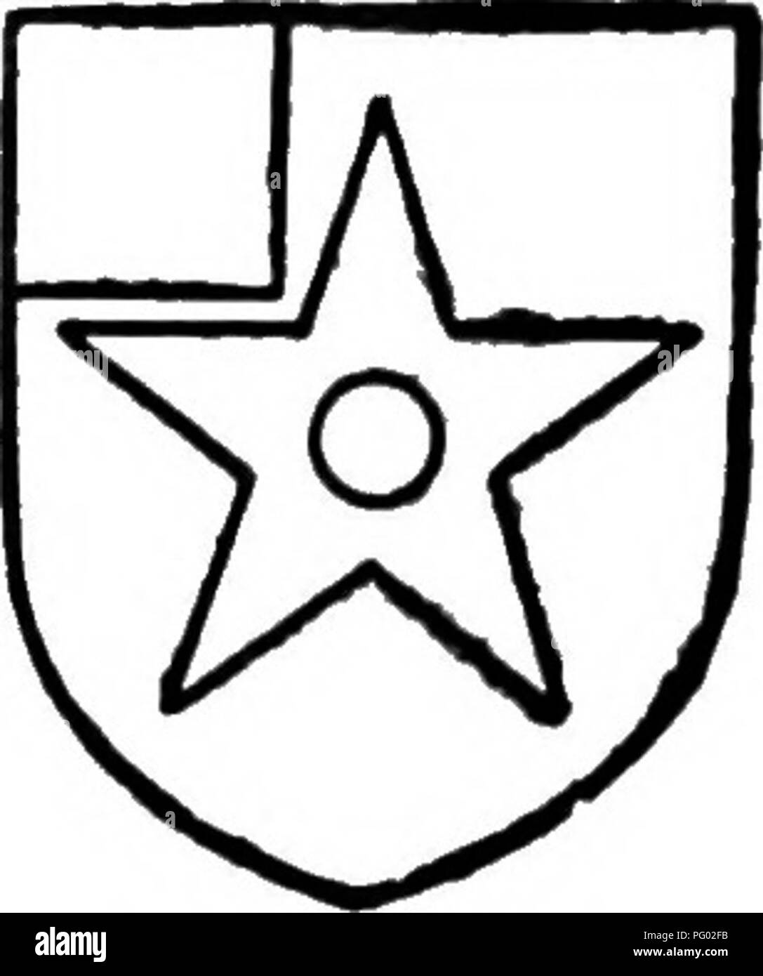 . La storia di Victoria della contea di Lancaster;. Storia naturale. Whallky Abbey. Gules tre ivhales hauriant %vith capi di croziers iisuant dal loro mouthl o.. parte di un luight tassa." Ralph Assheton il sambuco morì nel 1587 tenendo il 'manor o casa e sito,' e fu succeduto da suo figlio Ralph.** Questo Ralph morì nel 1616 azienda Whalley mediante il suddetto mandato, e lasciando un figlio Ralph", WHC è stato creato un baronet nel 1620,^ e reso Whalley la sua residenza principale, vendita di grande leva nel 1629. Nel 1635 egli ha avuto alcuni problemi con l arcivescovo narra concernente il contratto di locazione della canonica Foto Stock