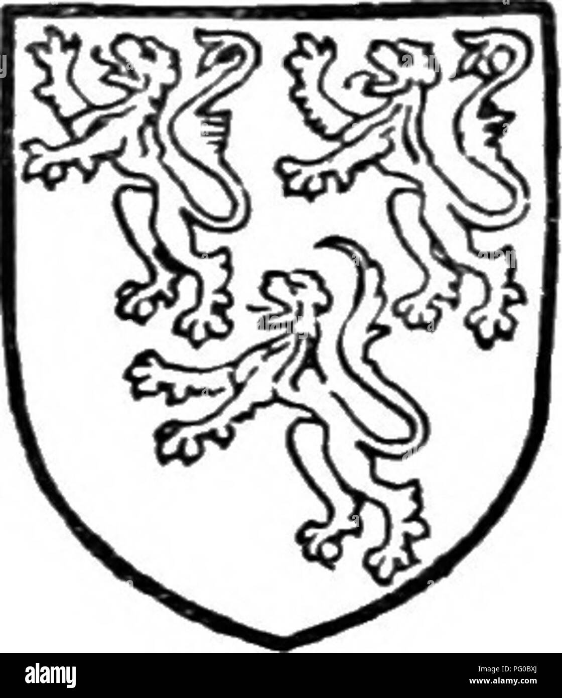 . La storia di Victoria della contea di Lancaster;. Storia naturale. Un HISrORY del Lancashire. Talbot. .-Irgent tre Itons pur salienti- puro. era di tre anni alla morte del padre,"'" rcLclvcd knight- cofano nel 1544 e morto nel 1559. Henry il suo figlio, che è succeduto all'età di venticinque", sposato in I 5 jO Milicent figlia di John Holcroft, kt., e morì nel 1570, lasciando Thomas suo figlio di età compresa tra i tredici anni.^- Thomas Talbot sposato Elizabeth figlia e co- erede di John Bradley di Bradley Hall, era sceriffo nel 1588 e 1595, e morì senza erede nel 1598, avendo venduto una por- zione o Foto Stock
