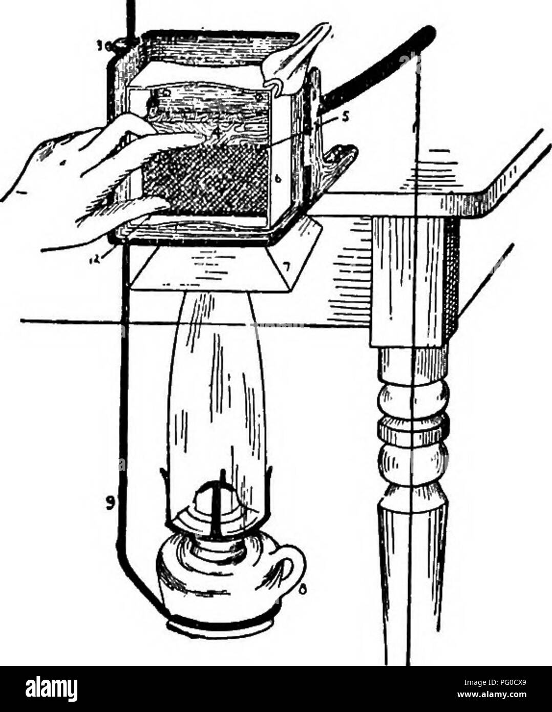 . Advanced bee-CULTURA : metodi e management . Api; Bee cultura. Il Rauchfuss Section-Press combinato e Foundation-Fastener. Prezzo completo di lampada, $5.00. Ha i seguenti vantaggi: 1. Le sezioni sono gestite ma una volta in corso dalla cassa per il snper. 2. Il suo lavoro è più accurato e rapitl rispetto a quella di qualsiasi altra macchina sul mercato. 3. A causa della sua grande capacità, sezioni non ha bisogno di essere messo fino al voluto. 4 Un inexpe ienced persona o un bambino può fare il lavoro soddisfacente, 5 il woik è fatto in una seduta: posizione. 6. Qualsiasi temperatura alla quale fondazione possono essere gestite è adatto Foto Stock