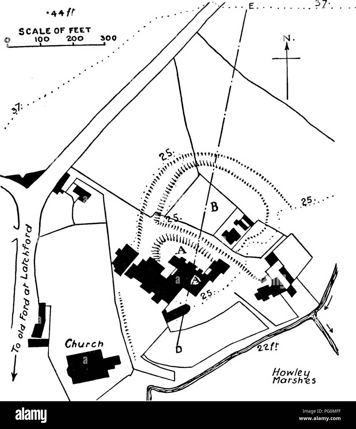 . La storia di Victoria della contea di Lancaster;. Storia naturale. Scala di piedi o troppo 200 300. Come leu Marsh-ki sezione E-D scala di jame A. sire del monte. B. Boileu.TF. Fosses. D m ^^^ Z-eve/. Diagramma 0/" scavo di t^OUtiT.MI^Ot in scala. ^ --= •ii il Mount, Warrington 541. Si prega di notare che queste immagini vengono estratte dalla pagina sottoposta a scansione di immagini che possono essere state migliorate digitalmente per la leggibilità - Colorazione e aspetto di queste illustrazioni potrebbero non perfettamente assomigliano al lavoro originale. Farrer, William, 1861-1924, ed; Brownbill, J. , comune di ed. Londra [Constable] Foto Stock