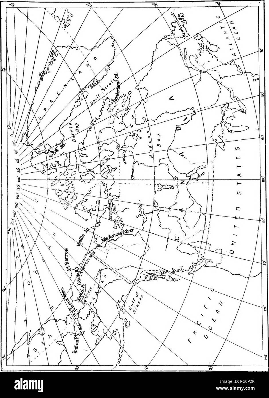 . Relazione della Artico Canadese Expedition 1913-18. Spedizioni scientifiche. V. Si prega di notare che queste immagini vengono estratte dalla pagina sottoposta a scansione di immagini che possono essere state migliorate digitalmente per la leggibilità - Colorazione e aspetto di queste illustrazioni potrebbero non perfettamente assomigliano al lavoro originale. Artico Canadese spedizione (1913-1918). Ottawa, F. A. Acland, Stampante per il re Foto Stock