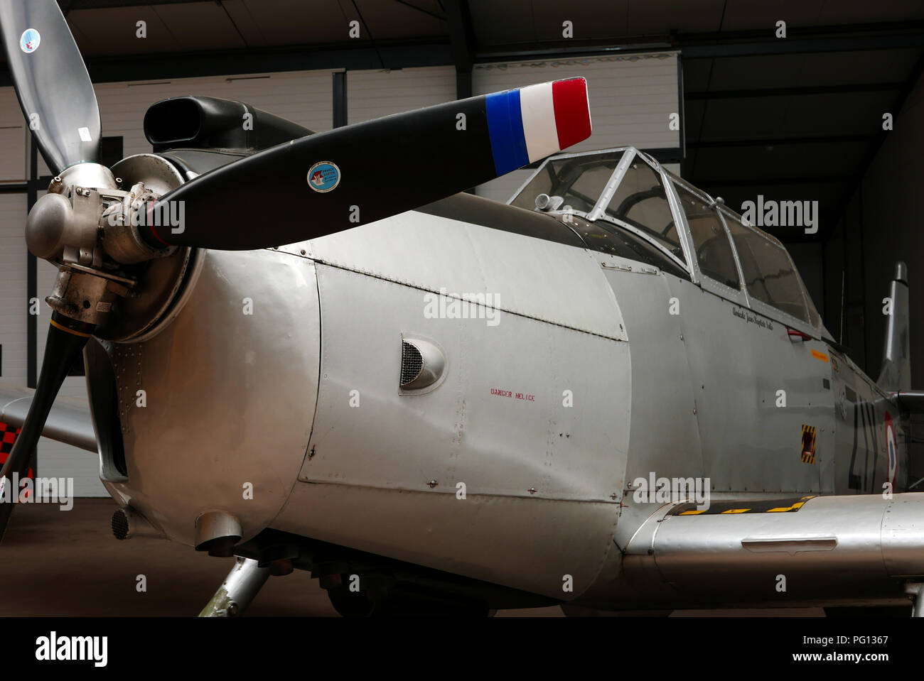 Nord 3202, F-AZIY, Aerodrome de Cerny - La Ferte-Alais, Amicale Jean-Baptiste Salis vicino a Parigi, Francia Foto Stock