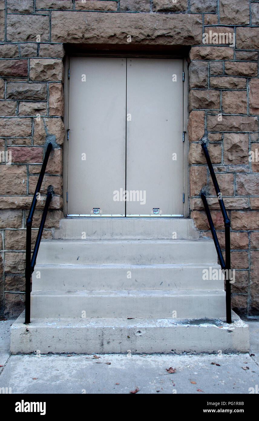 Una porta per El Kore Santuario, Boise, Idaho Foto Stock