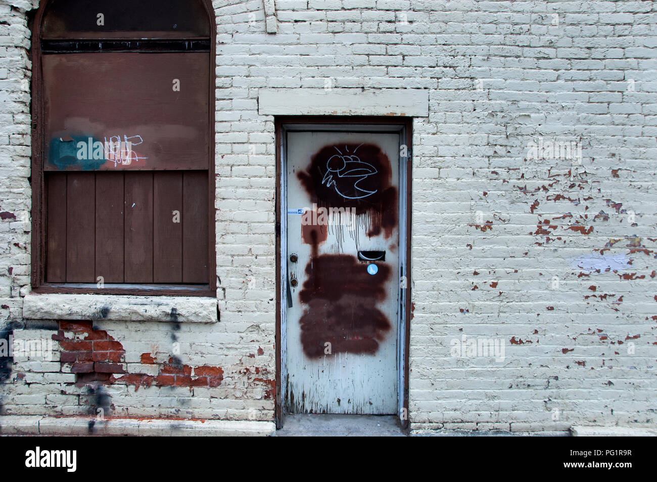 Boise Alley tra Idaho e Main Street, Boise, Idaho, USA Foto Stock