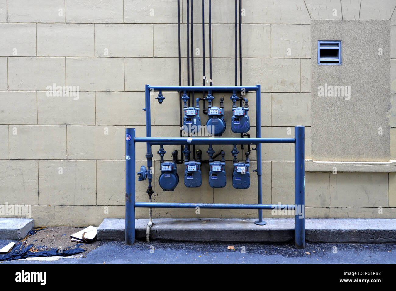 Boise Alley tra Idaho e strade principali Foto Stock