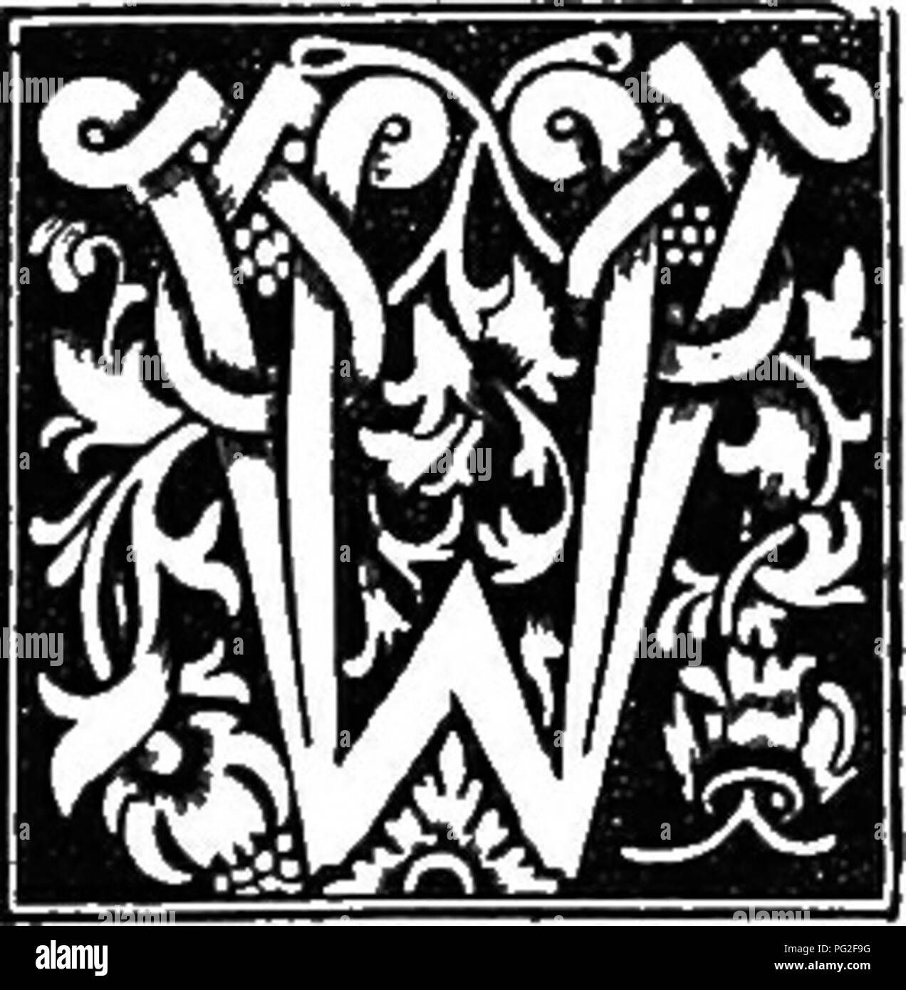 . Dodici mesi con gli uccelli e poeti. Gli uccelli; uccelli in letteratura. Agosto. Tutto il lungo pomeriggio di agosto, il piccolo flusso di sonnolenza sussurra una melodia malinconica come se si sogna di giugno e sussurrate nel suo sogno. Il cardi mostra al di là del torrente di polvere sul loro verso il basso e bloom e fuori di molti un erbaccia-cresciute nook l'Aster fiori guardano con occhi di gara di oscurità. La silenziosa orchard navate sono dolci con odore di maturazione della frutta. Attraverso le sere di erba, in timido Flutter ritiro, a piedi prossimi, la robins strano e muto. Non c'è vento ad agitare le foglie dure lascia un sovraccarico; solo la que Foto Stock