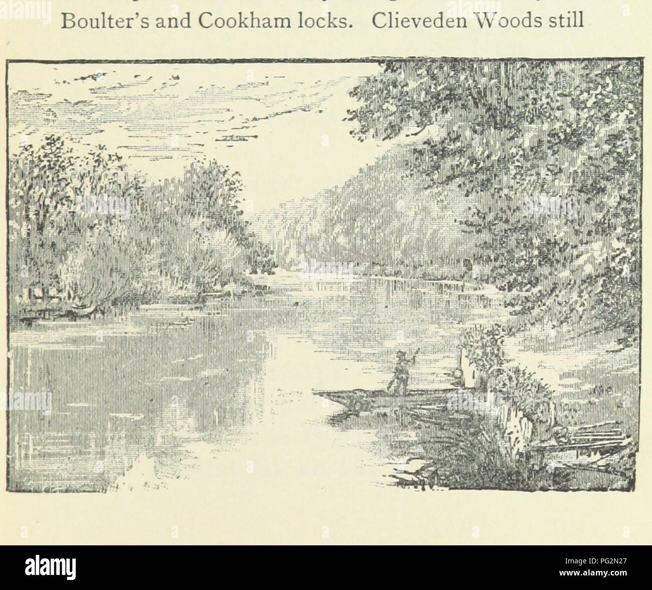 Immagine dalla pagina 203 di "Tre Uomini in una barca, etc' . Foto Stock