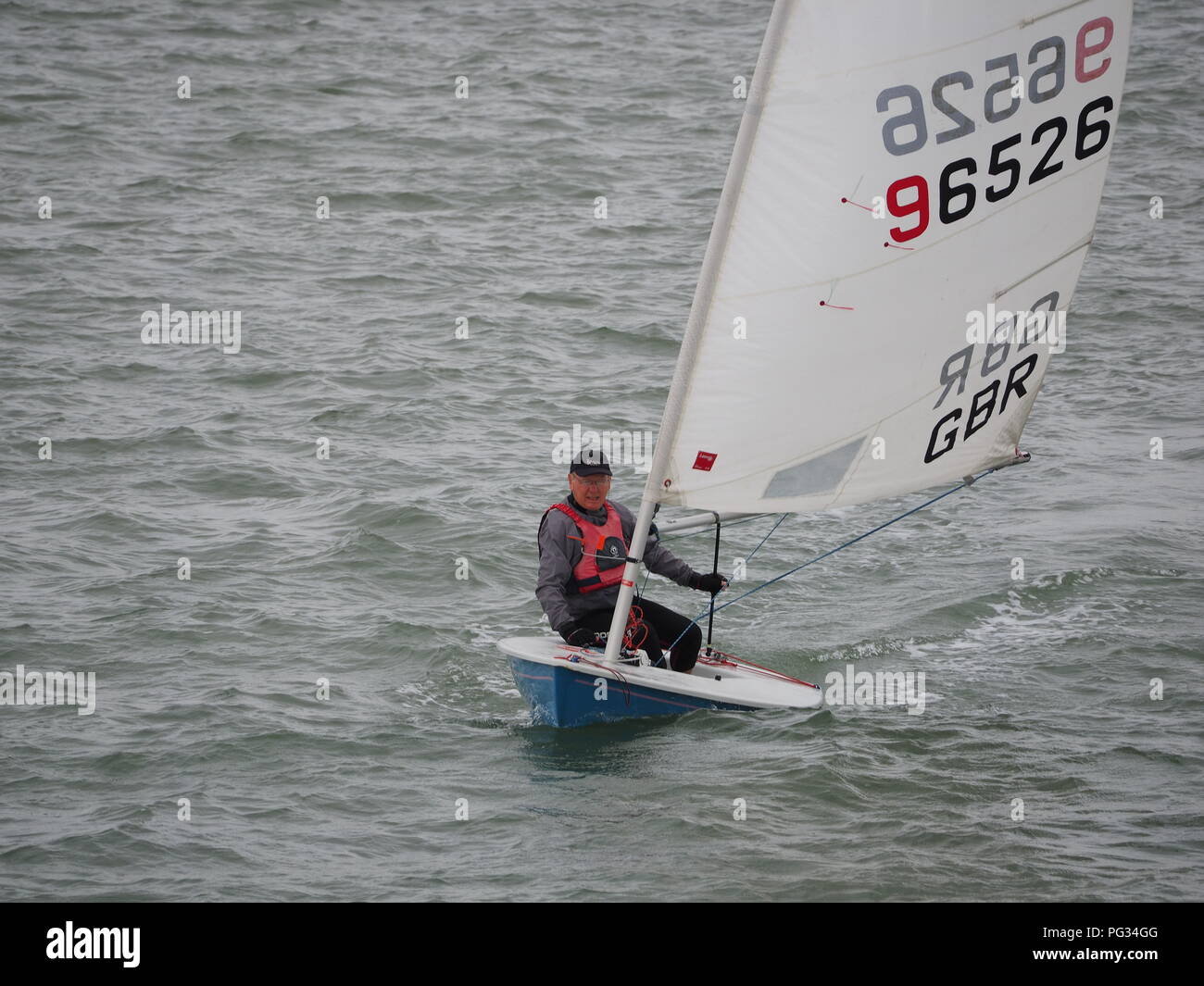 Sheerness, Kent, Regno Unito. 23 Ago, 2018. Regno Unito Meteo: un giorno nuvoloso in Sheerness, Kent. Credito: James Bell/Alamy Live News Foto Stock