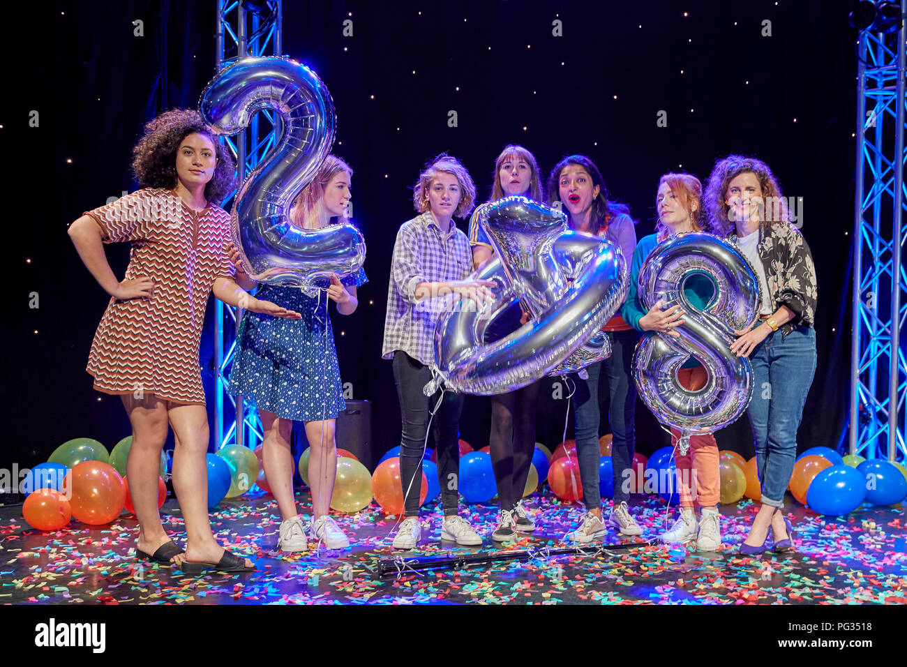 Edinburgh, Regno Unito. Il 23 agosto 2018. Edinburgh Comedy Awards 2018. Credito: Andrew Eaton/Alamy Live News. Foto Stock