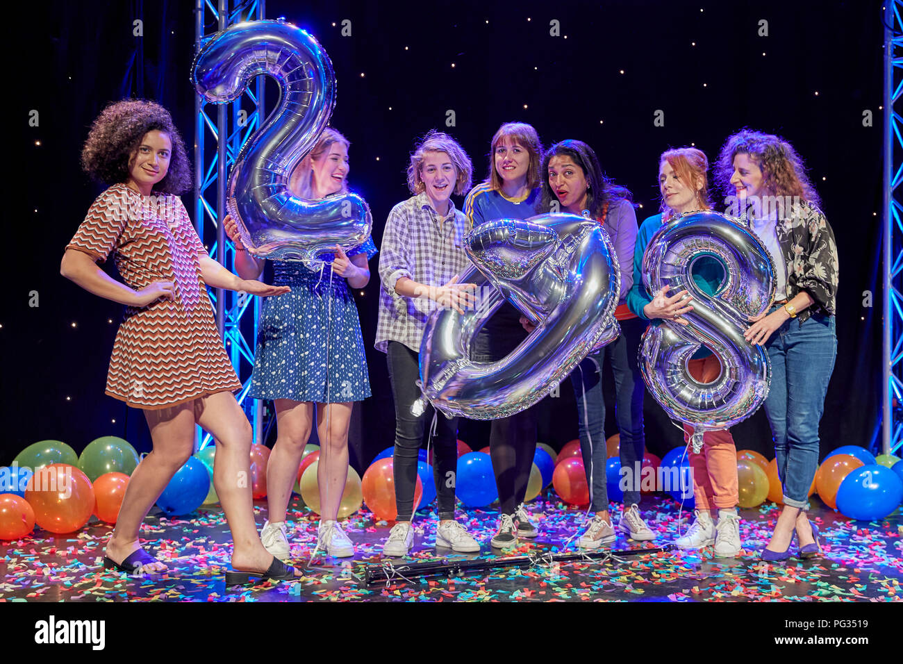 Edinburgh, Regno Unito. Il 23 agosto 2018. Edinburgh Comedy Awards 2018. Credito: Andrew Eaton/Alamy Live News. Foto Stock