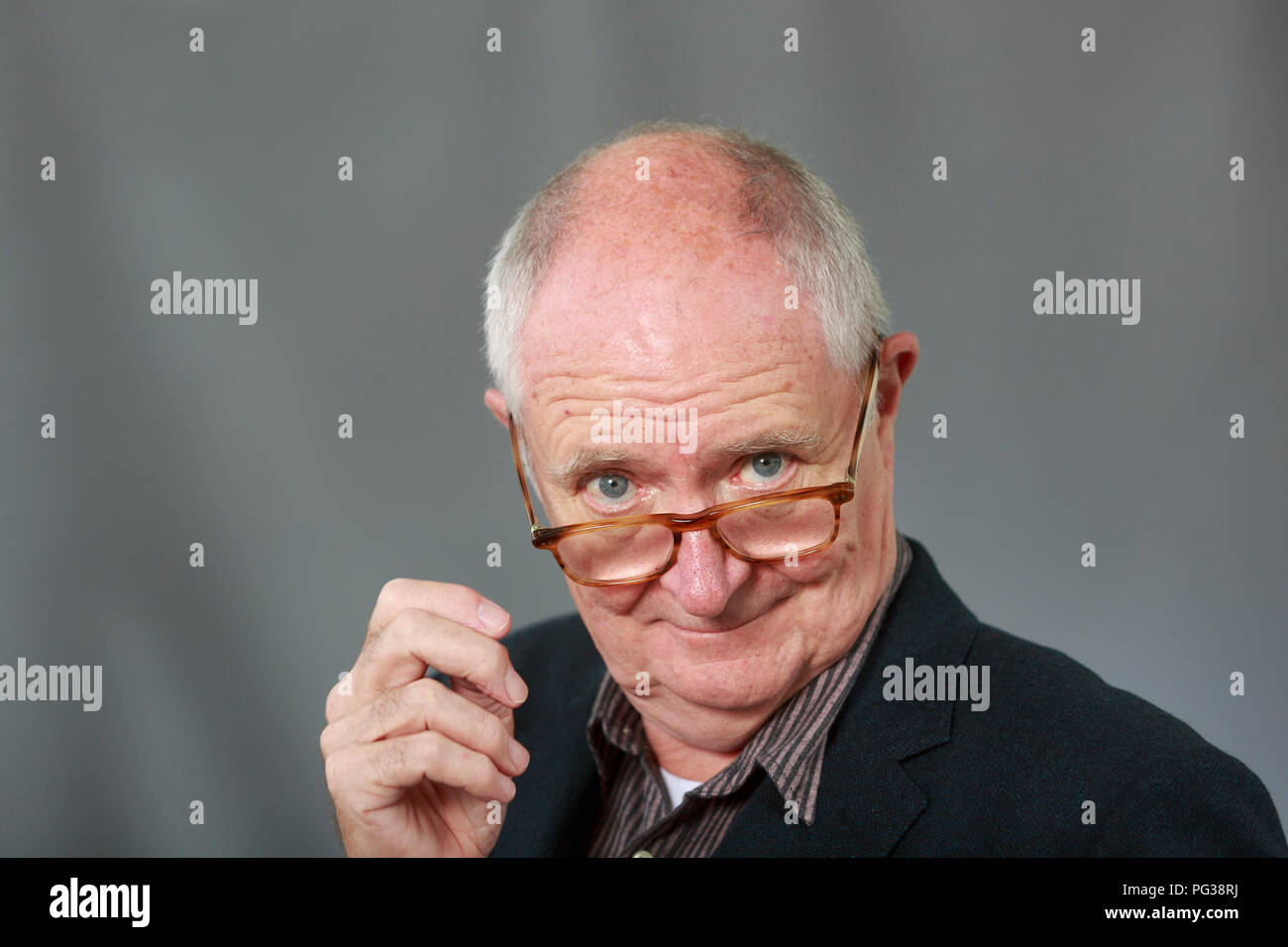 Edimburgo, Scozia. Regno Unito. Il 23 agosto 2018. Edinburgh International Book Festival. Immagine: Jim Broadbent. Edimburgo. Pak@ Mera/Alamy Live News. Foto Stock