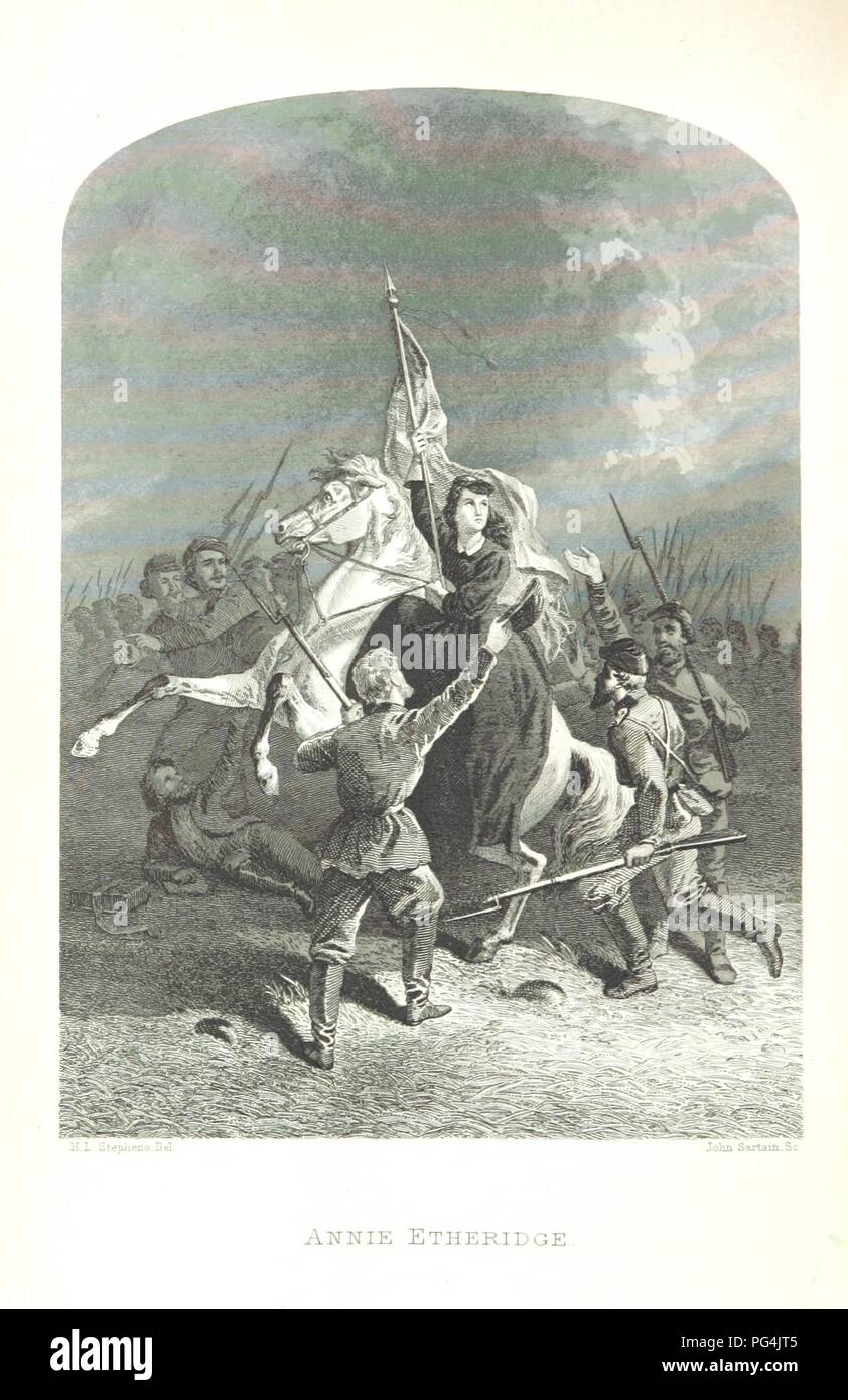 Immagine dalla pagina 786 di "donna di lavorare nella guerra civile un record di eroismo, il patriottismo e pazienza ... Con un'introduzione, da H. W. soffietto ... Illustrato, etc' . Foto Stock