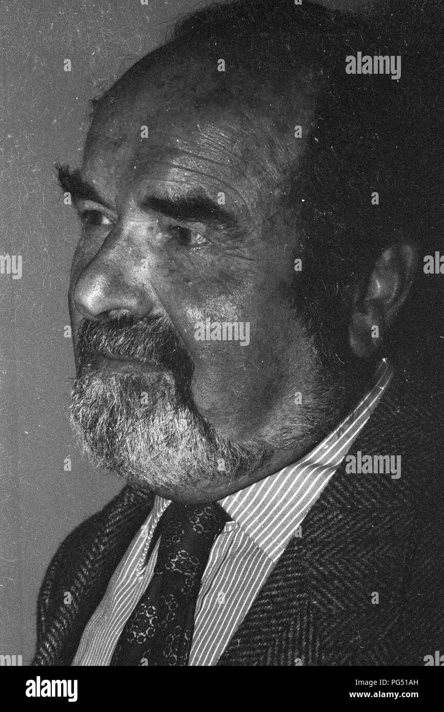 La Repubblica ceca giornalista e scrittore Pavel Tigrid. Tigrid più tardi divenne ministro ceco di cultura sotto Vaclav Klaus e consigliere di Vaclav Havel. Foto Stock