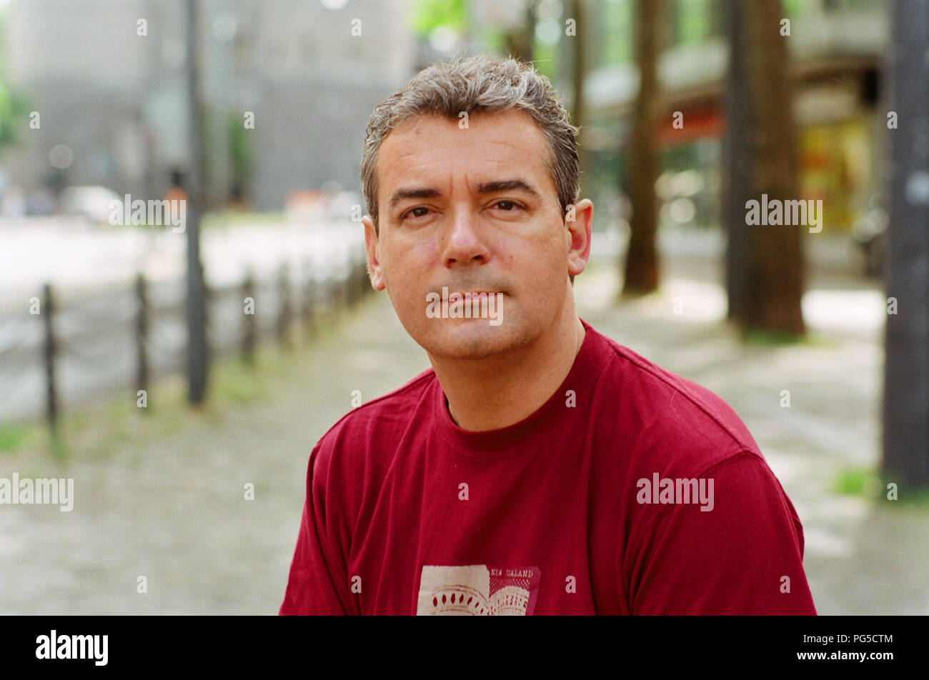 Ilija Trojanow, German-Bulgarian scrittore. Foto Stock