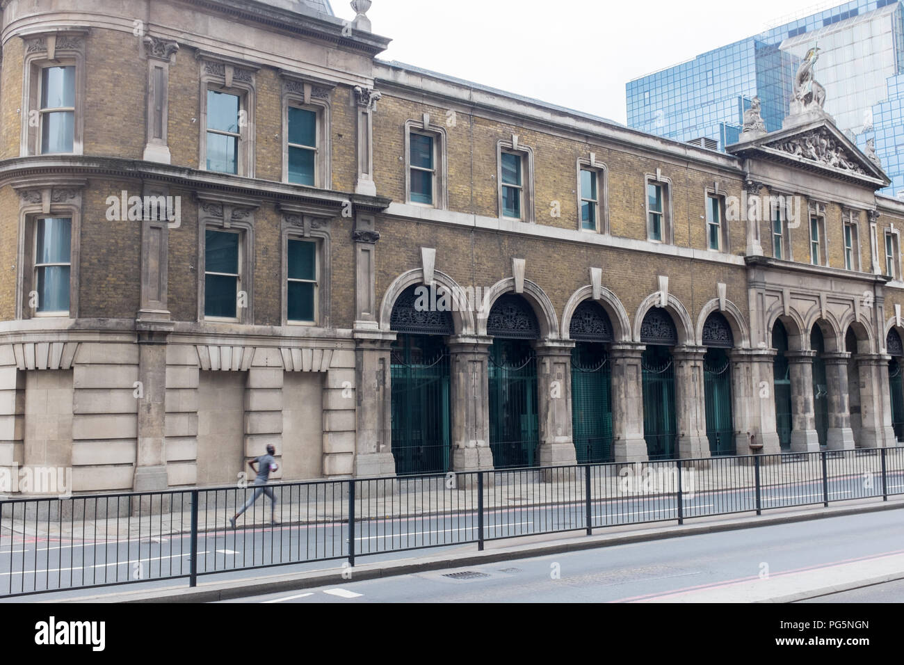 Il Vecchio Mercato del Pesce di Billingsgate edificio vittoriano in Lower Thames Street,Londra che è ora una ospitalità e degli eventi Foto Stock