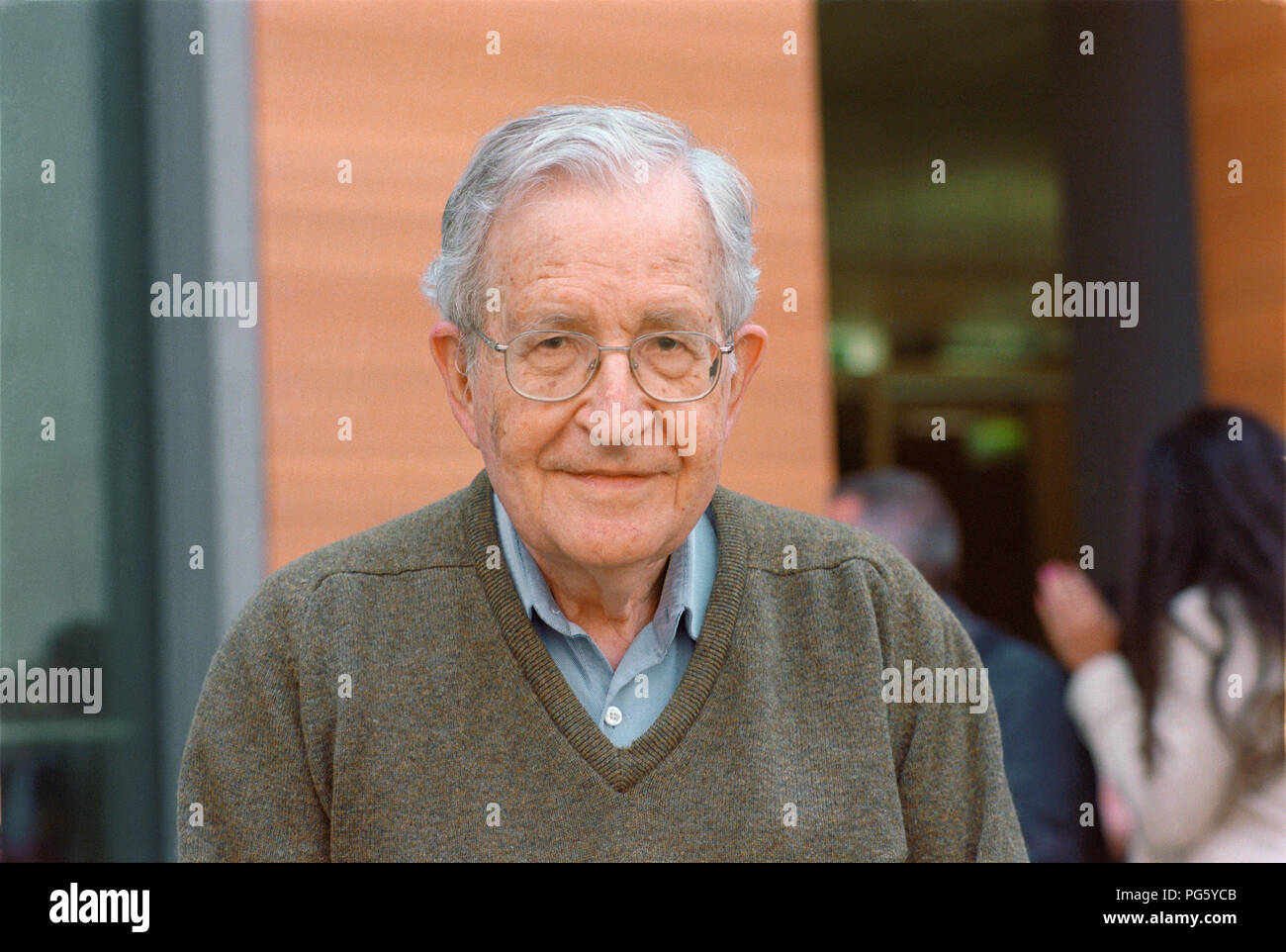 Noam Chomsky (professore di linguistica - USA) - 06/08/2011 Foto Stock