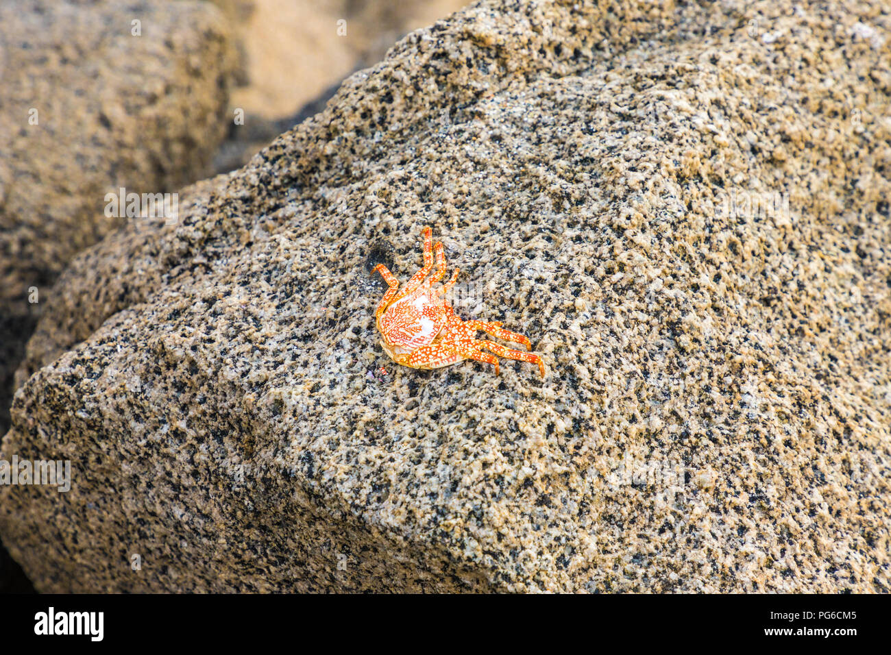 Una tipica vista in Santa Marta in Colombia. Foto Stock