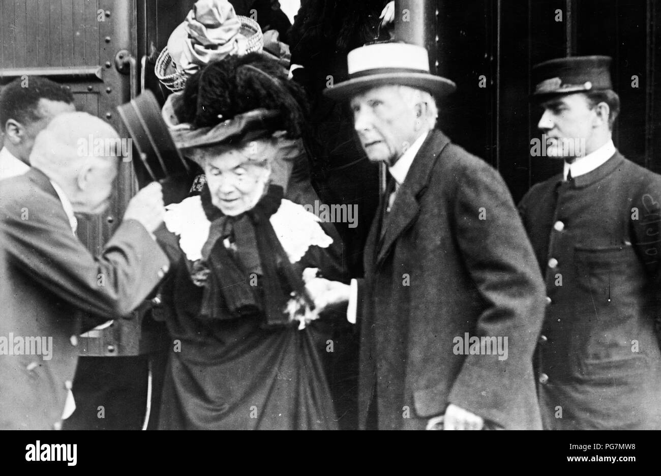 J.D. Rockefeller e della moglie Foto Stock