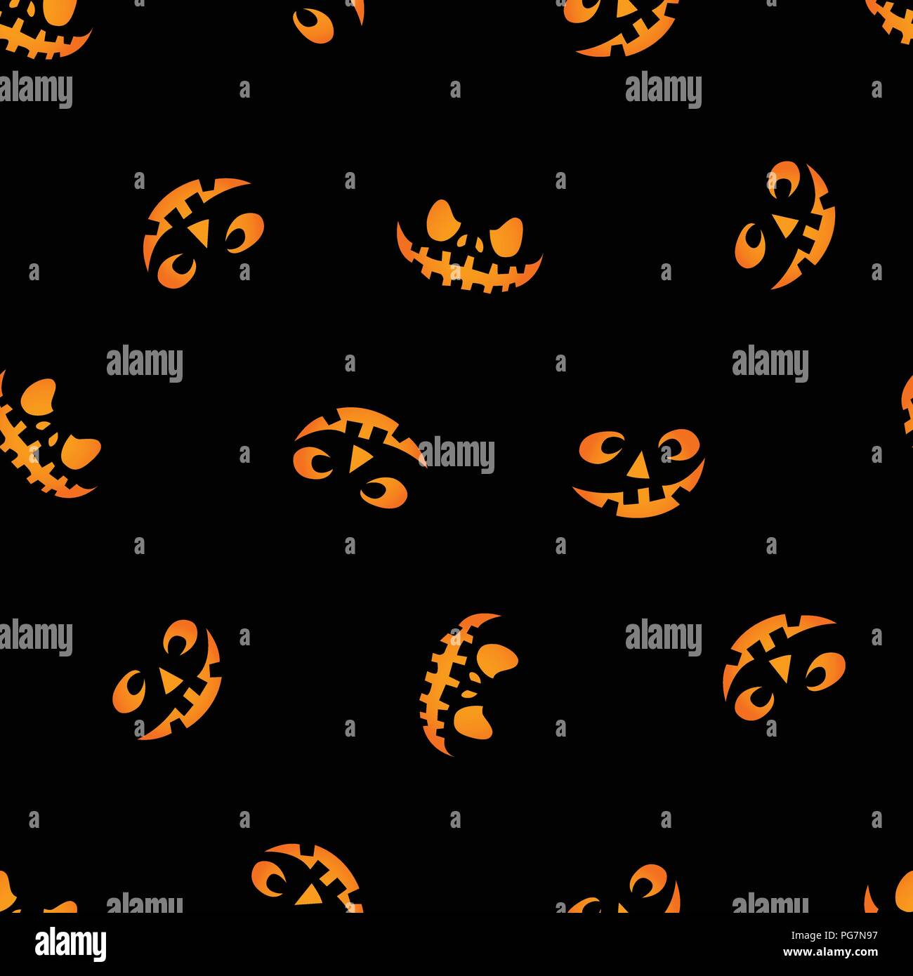 Incandescente in dark eyes vector pattern haloween Illustrazione Vettoriale
