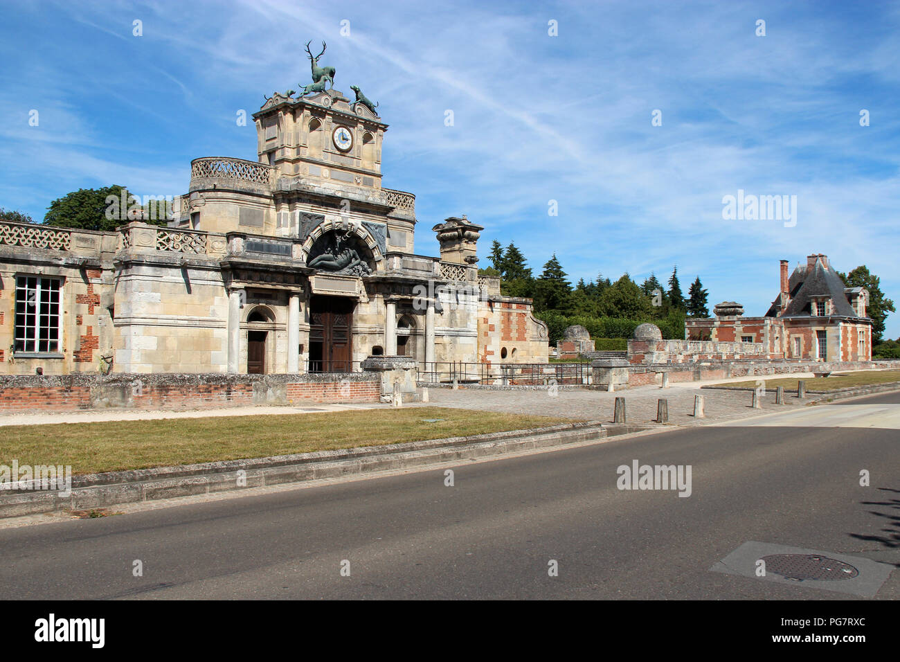 Il castello di Anet (Francia Foto stock - Alamy