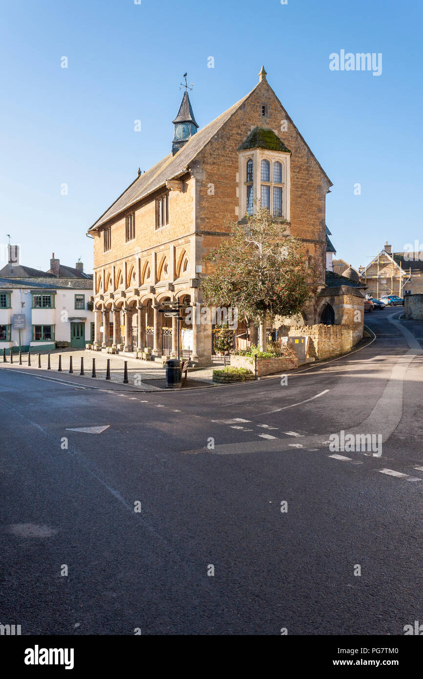 La casa mercato, Castle Cary, Somerset, Inghilterra, GB, Regno Unito Foto Stock