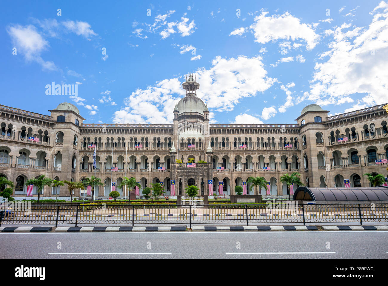 Amministrazione ferroviaria Edificio a Kuala Lumpur Foto Stock