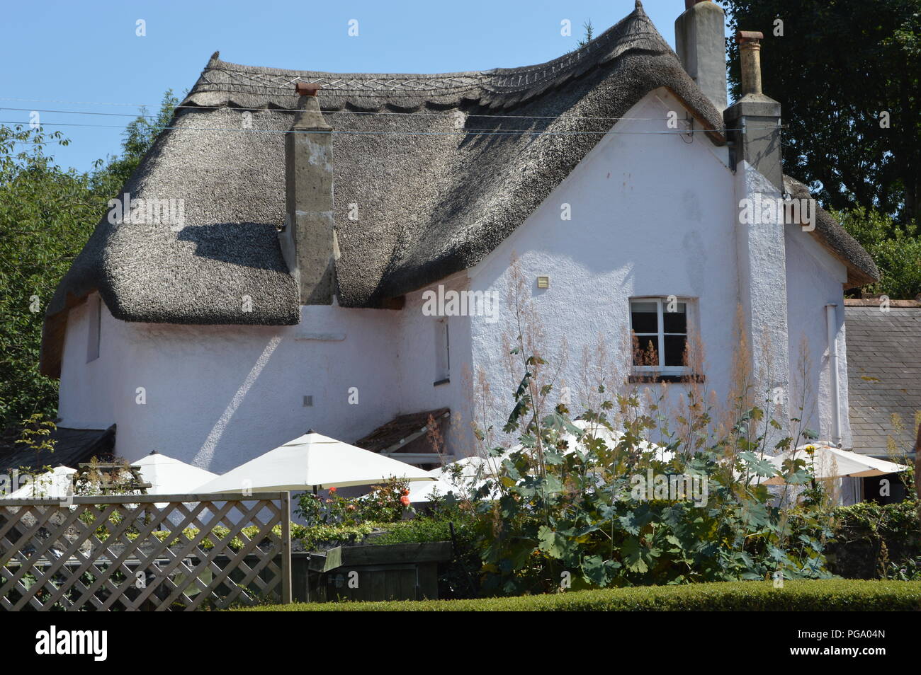 Villaggio di Cockington, Torquay, Torbay, Devon, Inghilterra Foto Stock