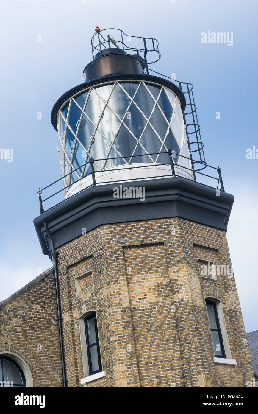 Trinity Wharf Boa faro, Londra Foto Stock