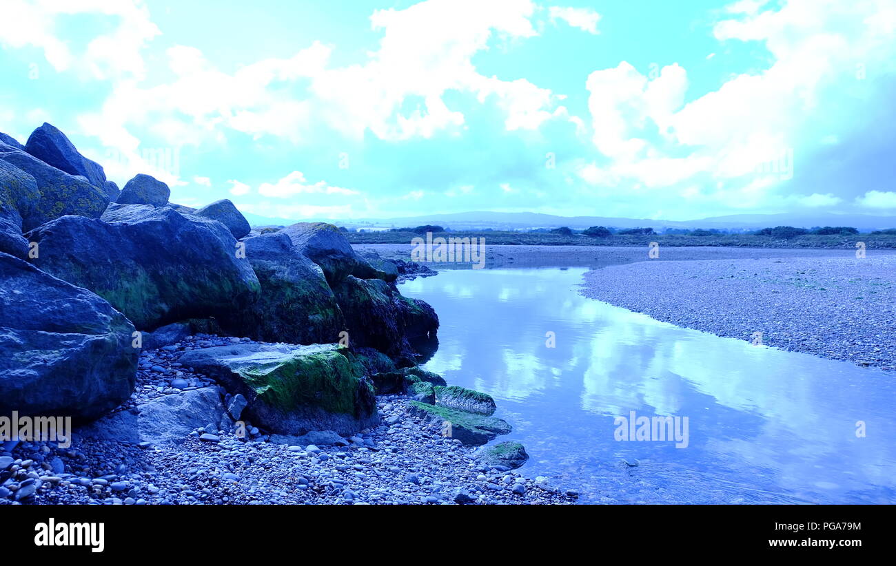 Newcastle costa, Irlanda Foto Stock