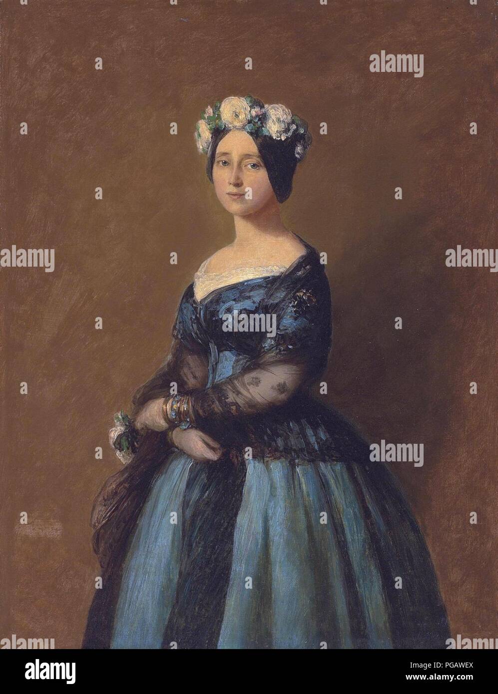 Augusta, Principessa di Prussia di Franz Xaver Winterhalter (1805-1873). Foto Stock