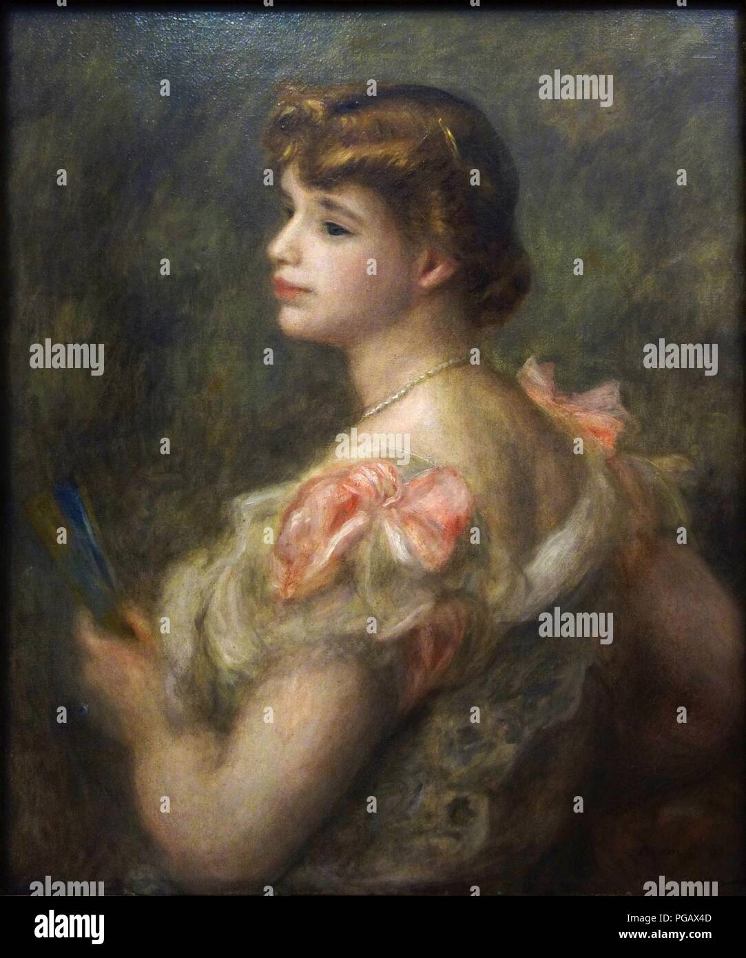 Auguste Renoir Ritratto di Madame Valentine Fray 01. Foto Stock