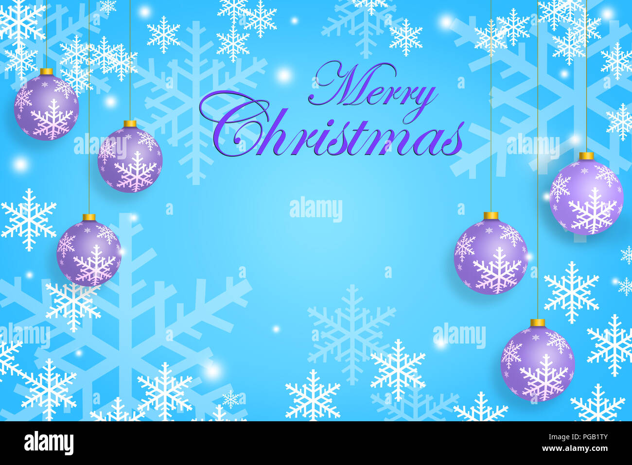 Natale greeting card modello in colori pastello Foto Stock