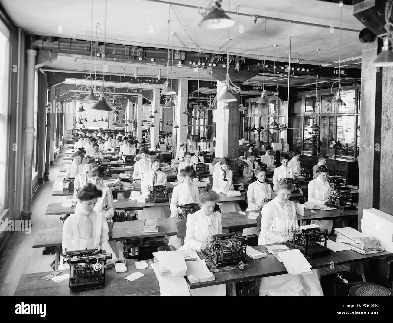 Scrittura dipartimento nazionale, registratore di cassa, Dayton, Ohio, 1902 Foto Stock