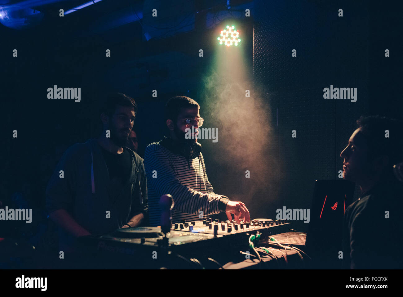 La metropolitana House Party in damasco 2018 Foto Stock