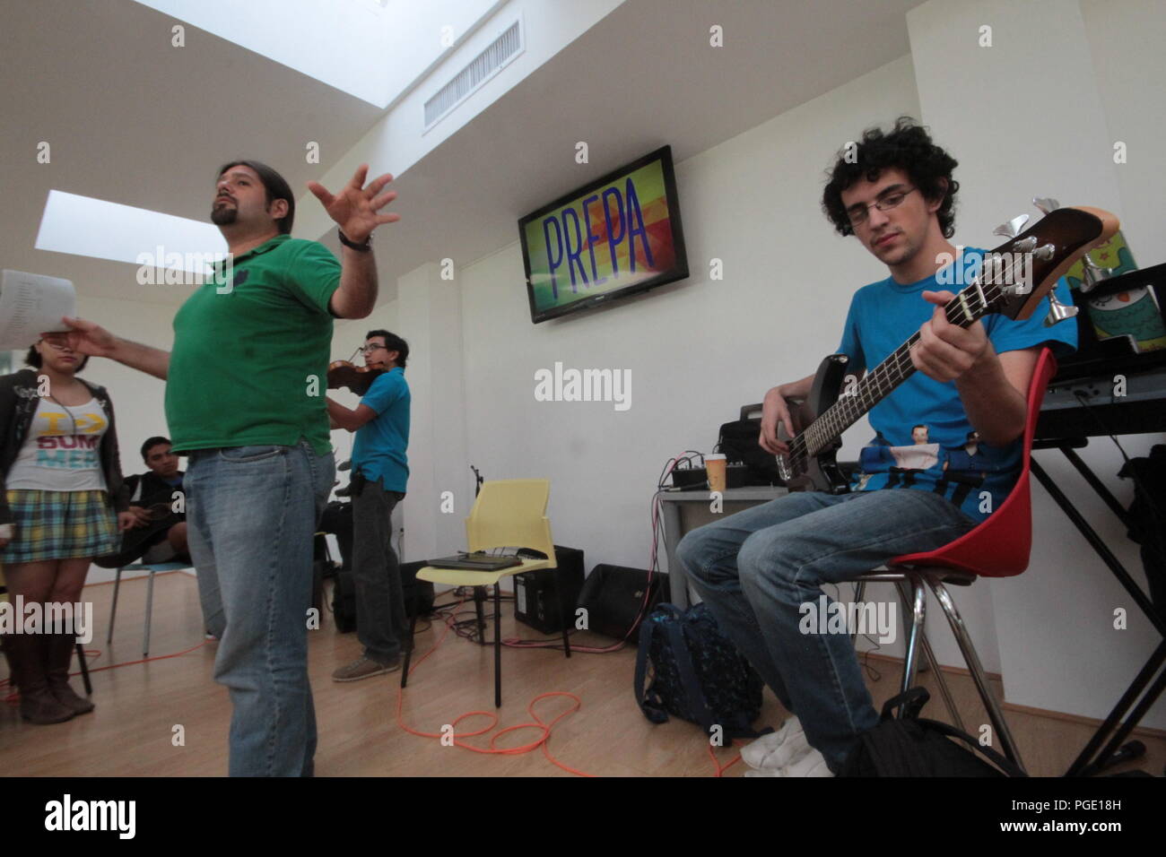 Istituto tecnologico e di Studi Superiori di Monterrey. Tampico Tamaulipas campus. La vita universitaria, Tecnologia di Monterrey, studioso vita, mty, Foto Stock