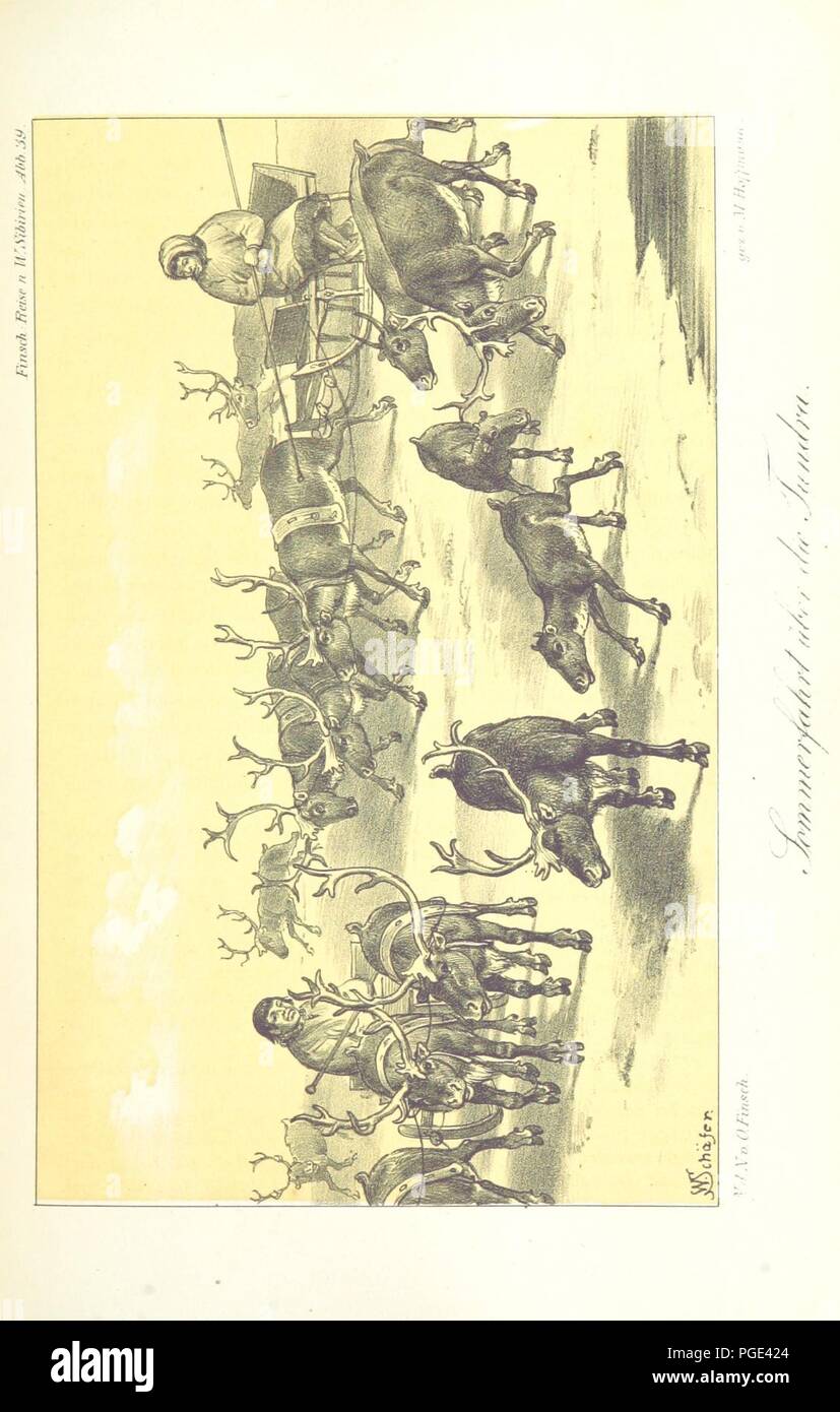 Immagine dalla pagina 541 di 'Reise nach West-Sibirien im Jahre 1876. Auf Veranstaltung des Vereins für die Deutsche Nordpolarfahrt in Bremen unternommen mit Dr. A. E. Brehm und Karl Graf v. Waldburg-Zeil-Trauchburg, von D0044. Foto Stock