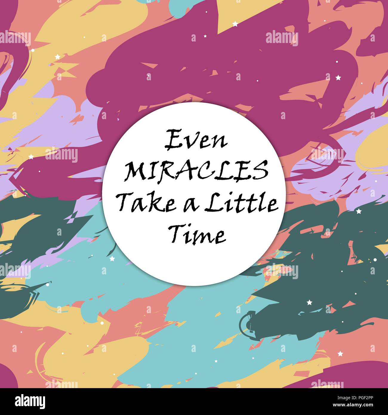 Abstract fondo cosmico. Illustrazione Vettoriale, luogo di testo. Elemento di design per la carta, decorazione, coperchio, wallpaper banner Illustrazione Vettoriale