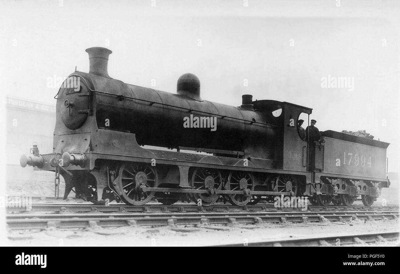 Ex Stazione Ferroviaria di Caledonian Classe 600 0-8-0 locomotiva a vapore come LMS 17994 Foto Stock