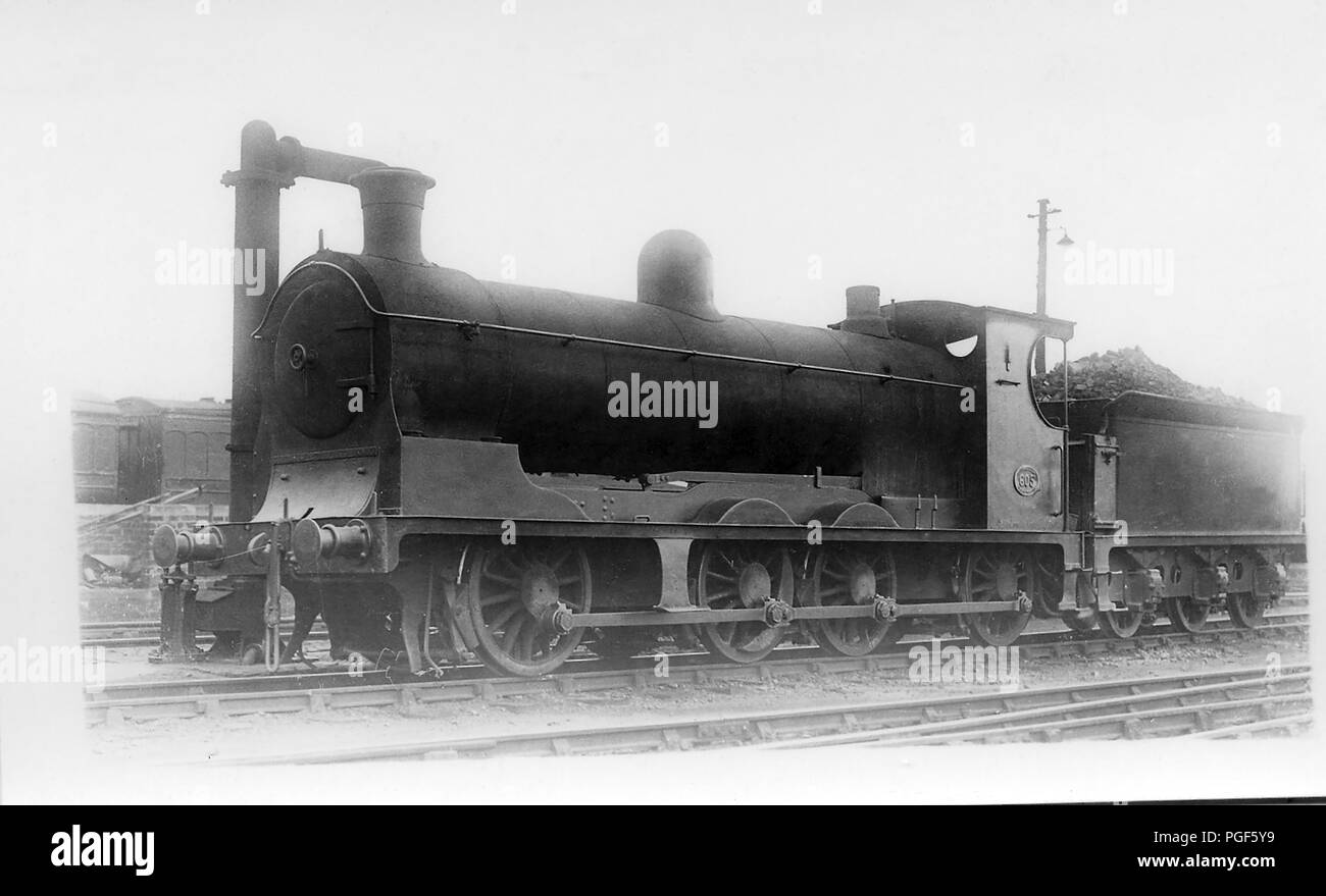 Caledonian Railway Classe 600 0-8-0 locomotiva a vapore No.605 Foto Stock