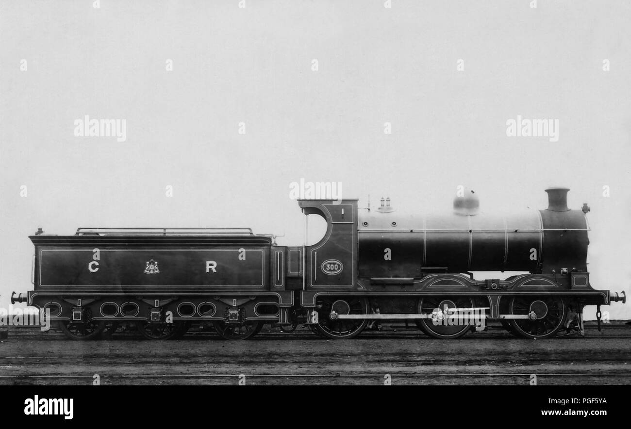 McIntosh Caledonian Railway 300 Classe 0-6-0 locomotiva a vapore No.300 Foto Stock