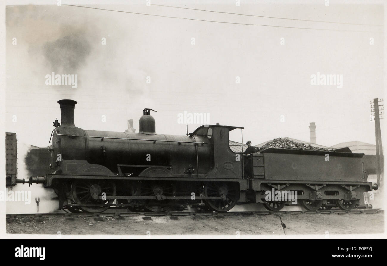 Caledonian Railway "Jumbo" 0-6-0 locomotiva a vapore in livrea delle merci Foto Stock