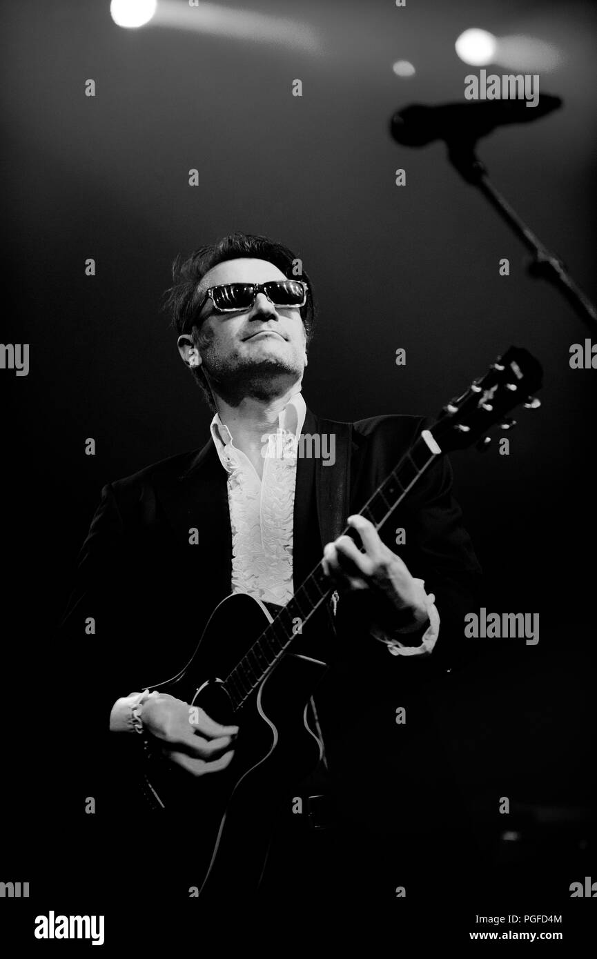 Banda belga Daan in concerto presso il festival Crammerock in Stekene (Belgio, 07/09/2013) Foto Stock