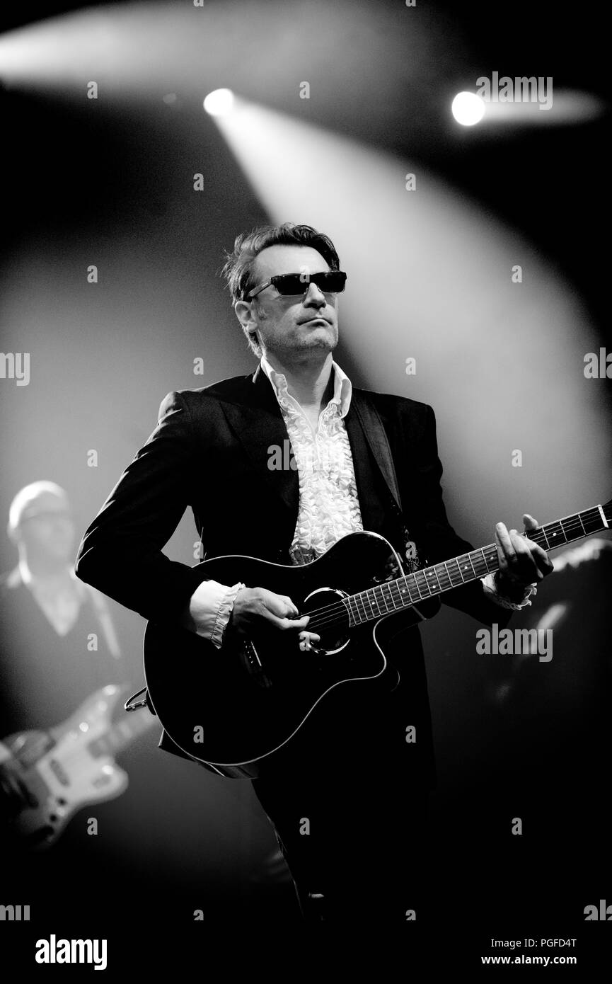 Banda belga Daan in concerto presso il festival Crammerock in Stekene (Belgio, 07/09/2013) Foto Stock