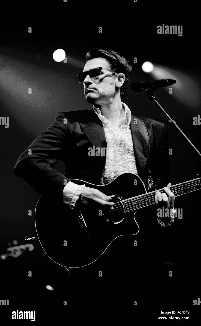 Banda belga Daan in concerto presso il festival Crammerock in Stekene (Belgio, 07/09/2013) Foto Stock