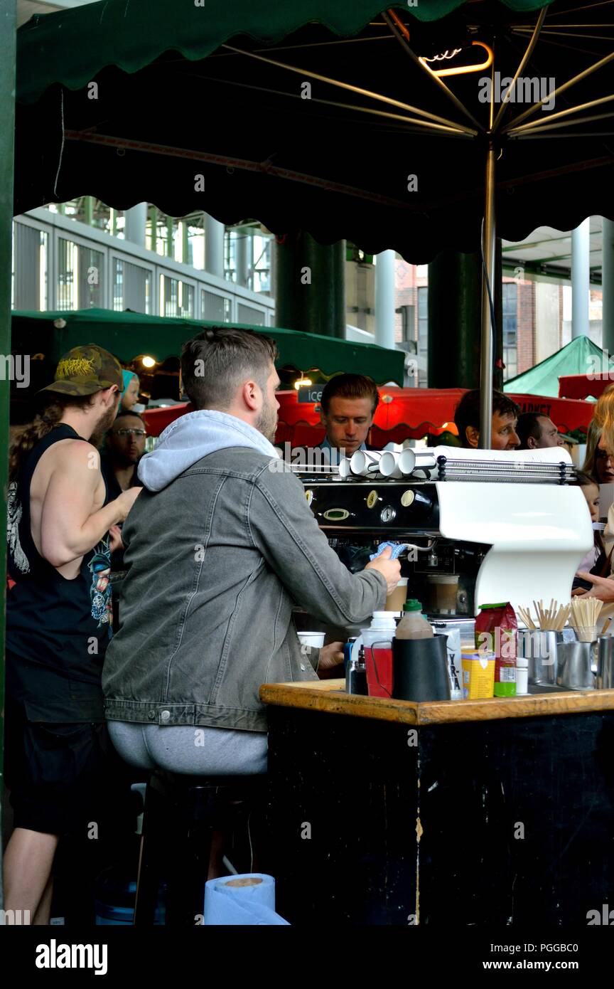 Borough Market, southwark, londra Foto Stock