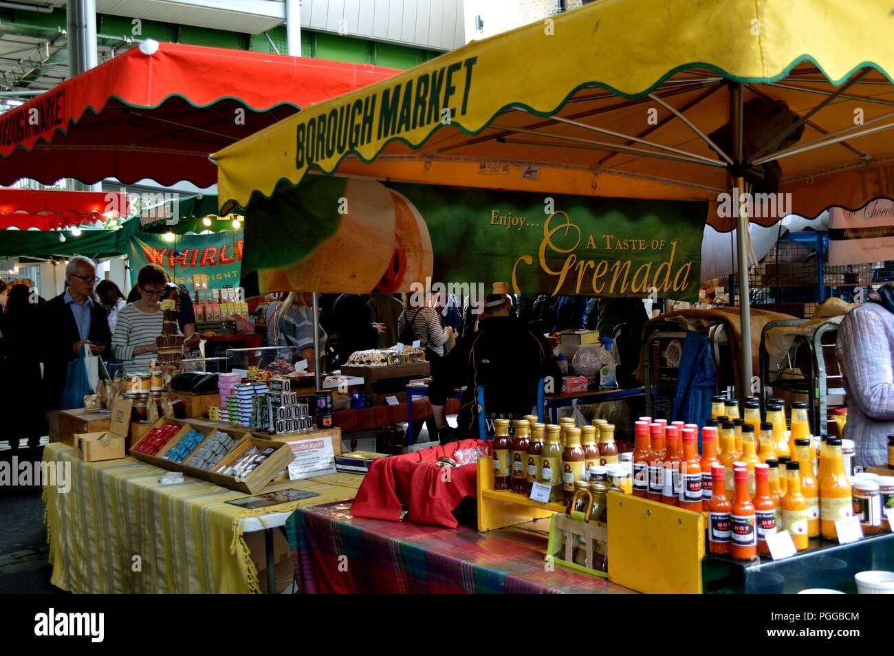 Borough Market, southwark, londra Foto Stock