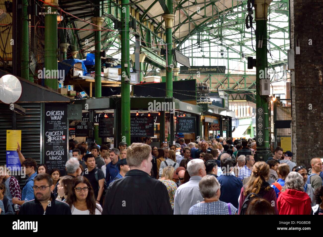 Borough Market, southwark, londra Foto Stock
