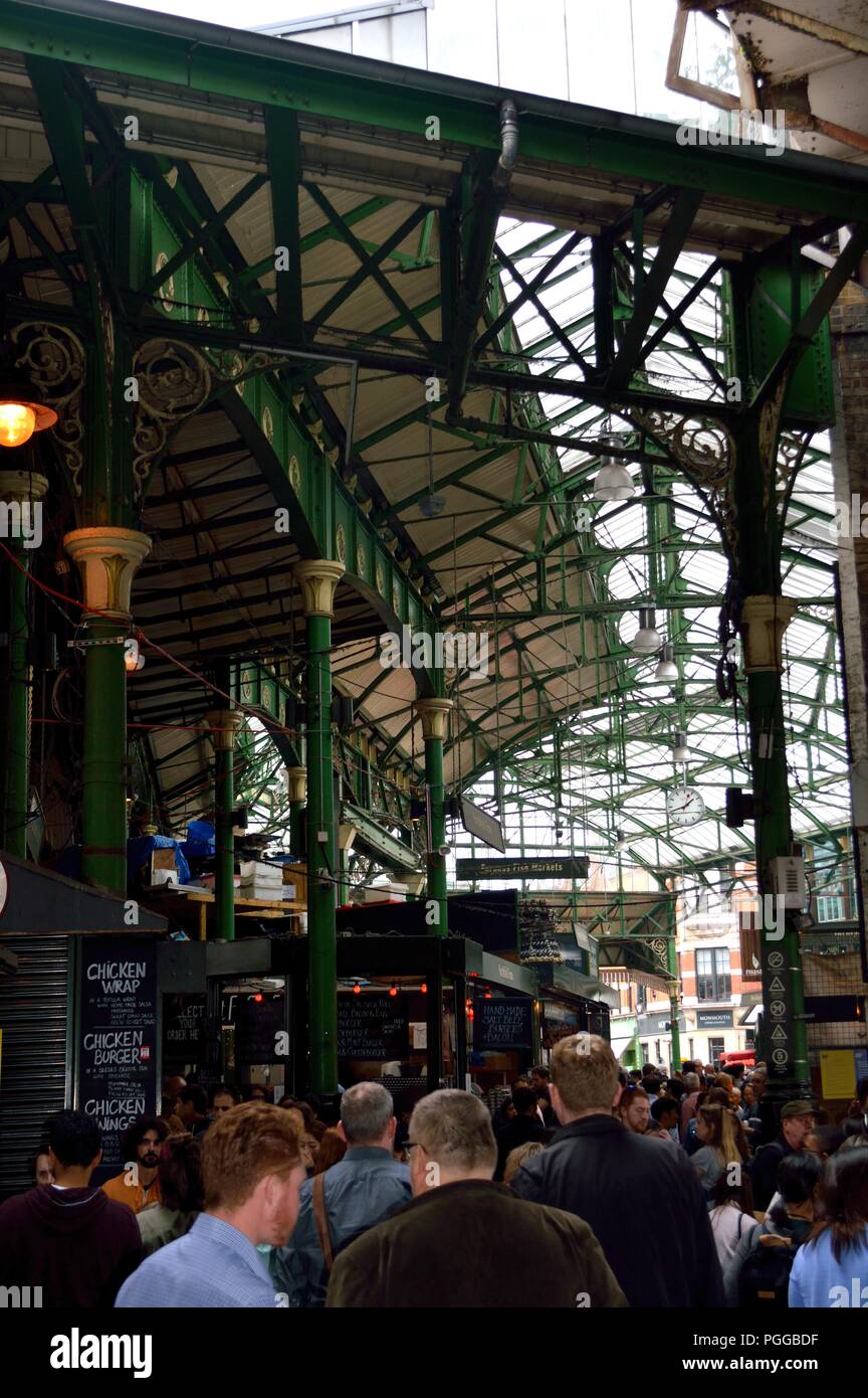 Borough Market, southwark, londra Foto Stock