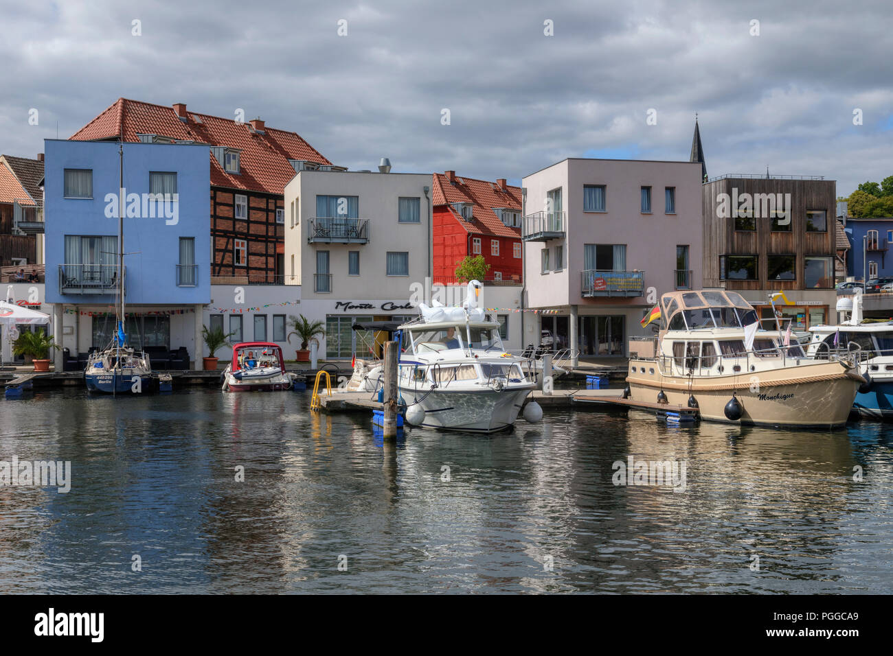 Malchow, Meclenburgo-Pomerania Occidentale, Germania, Europa Foto Stock