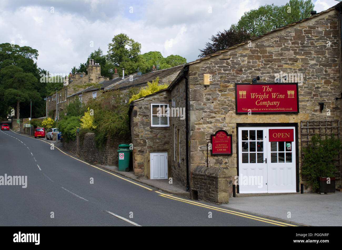 Skipton Market Town nel North Yorkshire The Yorkshire Dales UK Foto Stock